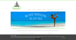 Desktop Screenshot of apashoyoga.com